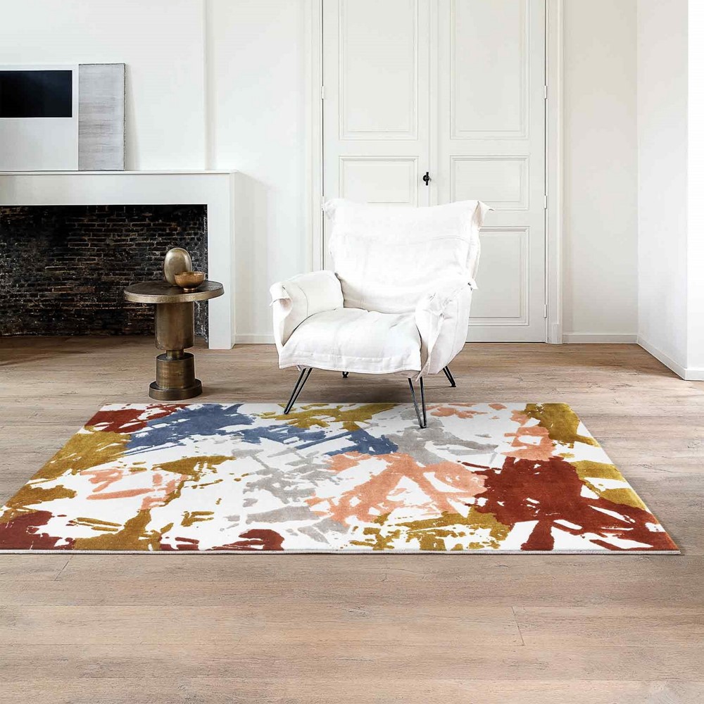 Moda 47128 GC990 Wilton Abstract Rugs in Multi